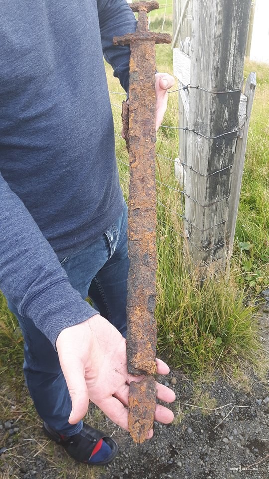 Viking sword found in Iceland (photo+)