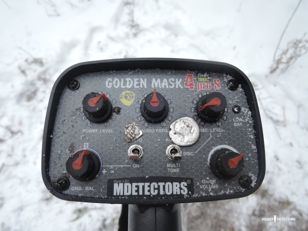 Golden Mask 4 PRO S - review and test of the metal detector! (Video, photo+)