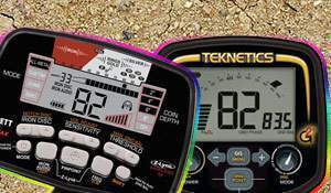 Comparison: Garrett AT MAX vs Teknetics G2+ (a nail board)