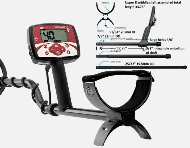 Changes in Minelab X-Terra 305/505/705 (upgrade)