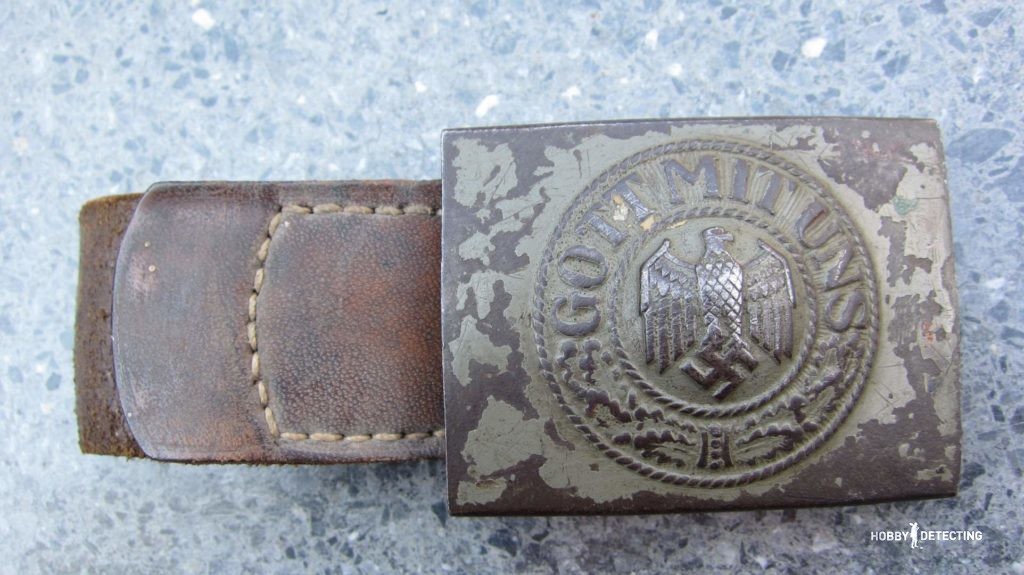 Wehrmacht belt buckles (description, types, identification of finds+)