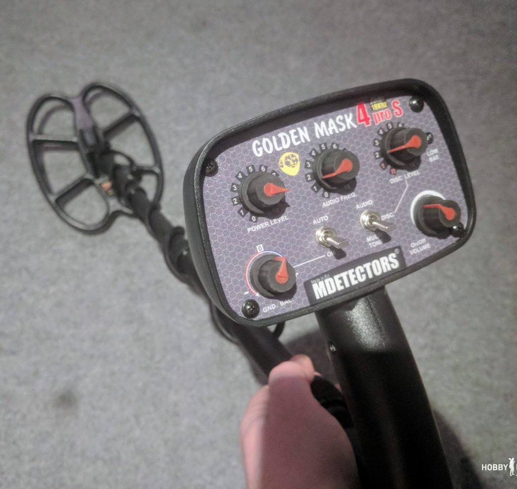 Golden Mask 4W PRO S - what's included in the analog metal detector? (review, photo+)