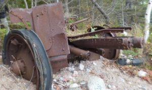 War cop Bolshoi Tyuters Island photo finds of WWII equipment Wehrmacht SS war