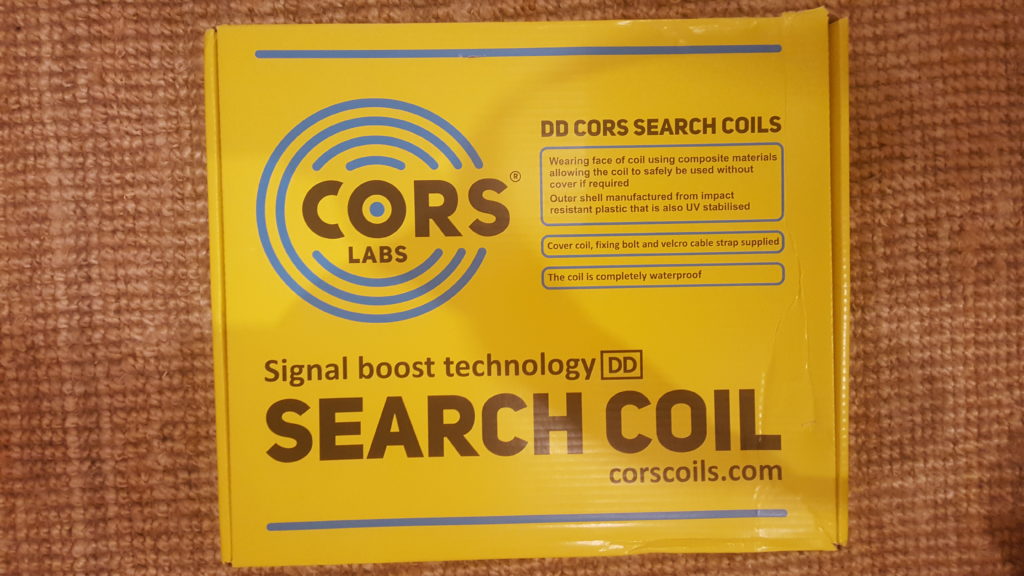 cors labs Giant coil review metal detector metal detector