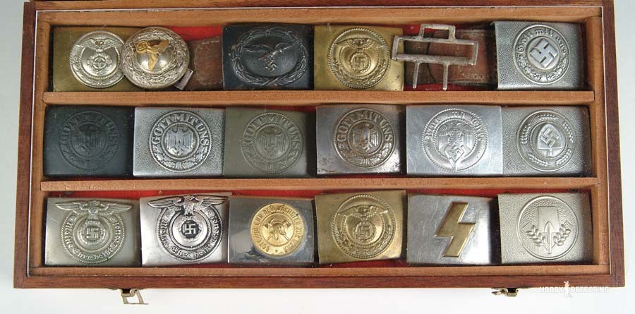 Wehrmacht belt buckles (description, types, identification of finds+)