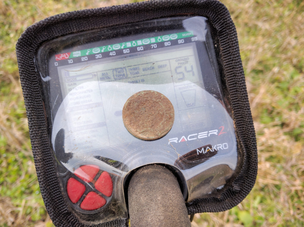 what can be found in a regular old field with a metal detector?