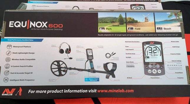 Minelab Equinox 600 and Minelab Equinox 800. NEW 2017