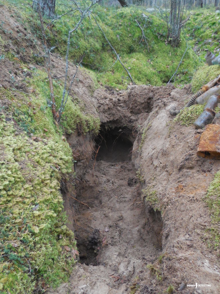 The story of one cop. (Competitive story of a digger!)