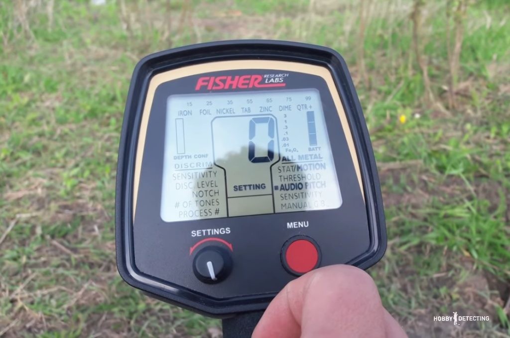 Fisher F-75 - recommendation on settings, how to work with a metal detector, etc.! (video+)