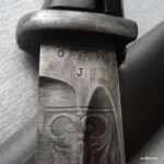 Etching on Wehrmacht/SS combat bayonets (don't be fooled! Photo+)