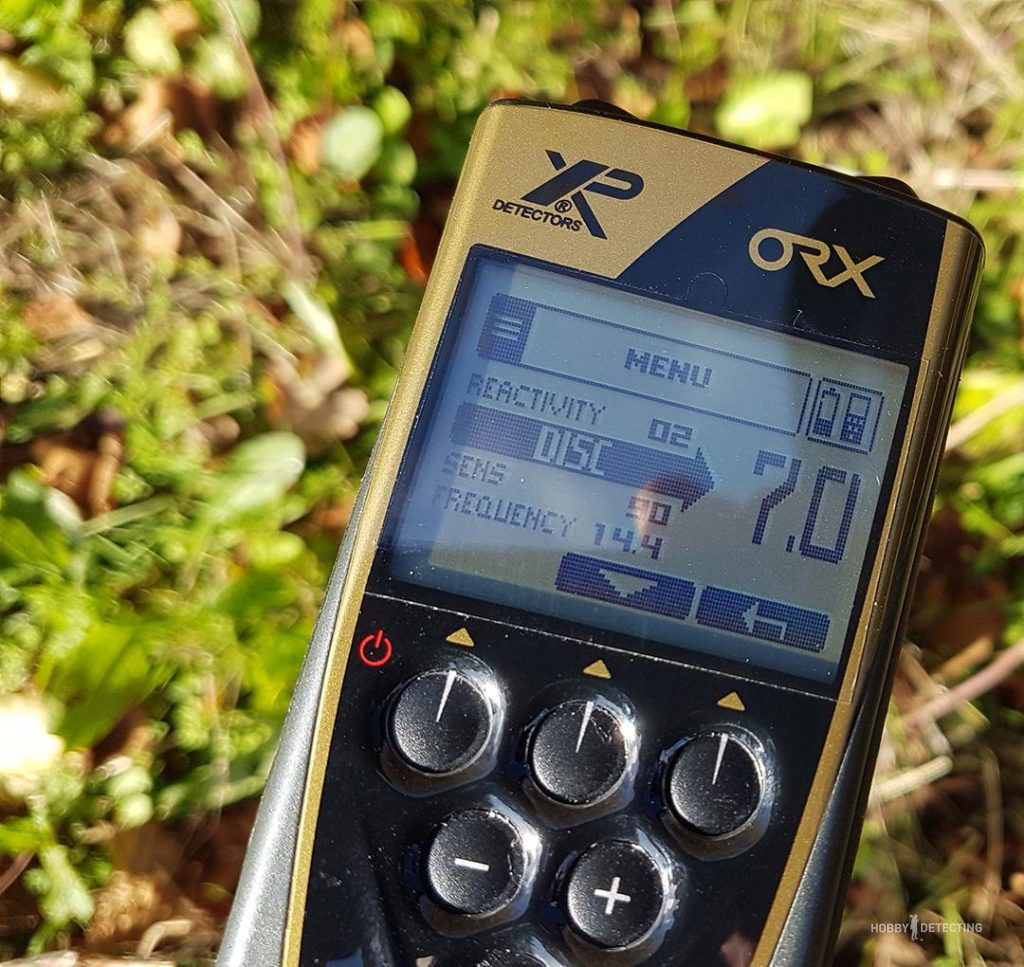 Metal detector XP ORX - review and settings