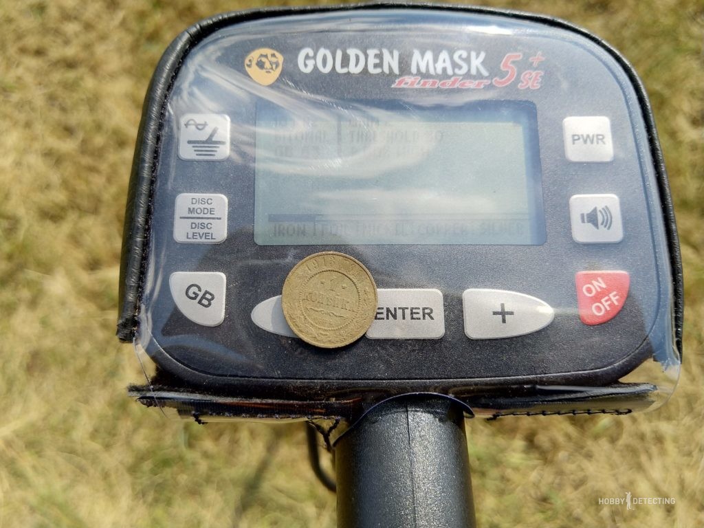 Golden Mask 5+ SE - metal detector review (photos and settings+)