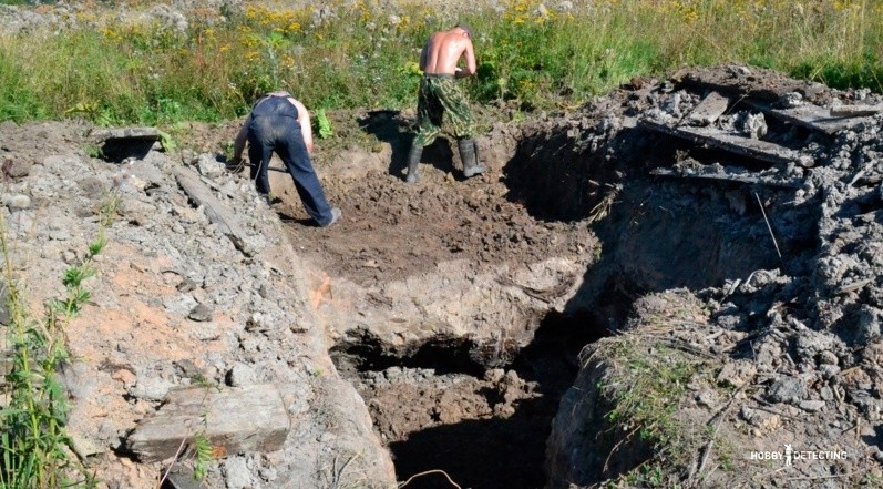 Pit of the SS dugout! (Competitive story of a digger, a cop in the war)