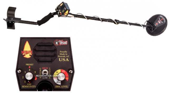 Tesoro Mojave metal detector