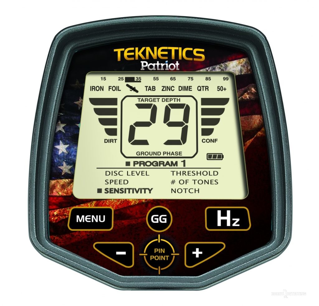 Teknetics AmeriTek Patriot metal detector - our review! (photos, settings and tips+)