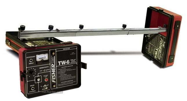 Fisher TW-6 metal detector