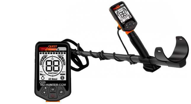 Quest Q20 metal detector