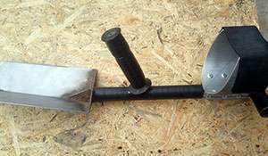 Homemade digging tools. Photos