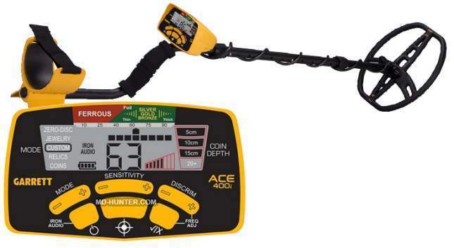 Garrett ACE 400i metal detector